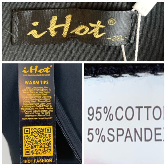 iHOT Fashion Dress Tie Waist A-line Sleeveless Black NEW Women's Size 2XL Plus - Picture 10 of 11